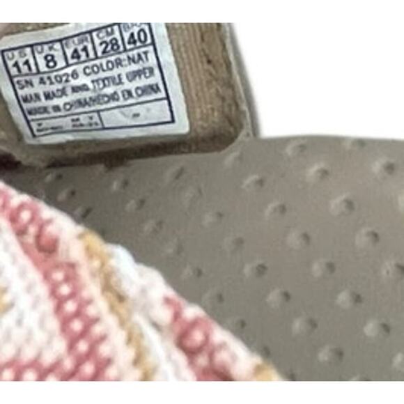 Skechers Womens Reggae Soundstage Sandals Natural Size 11 Used - Picture 7 of 7